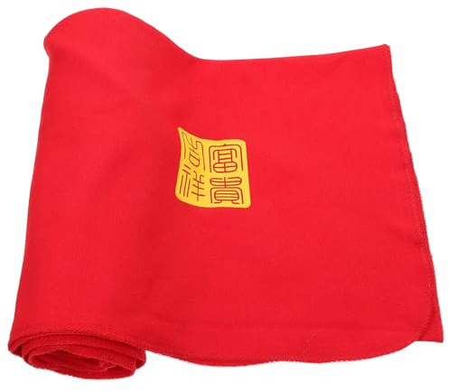 Rotes Baumwoll Wickeltuch für Babys und Kinder als Puckdecke | Weiches, Elastisches Material, Faltbar und Formstabil, Leicht zu Reinigen, für Neugeborene und Alltag