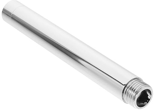 HOLIDYOYO Prolunga per Doccia in Acciaio Inossidabile Argento Leggera e Facile da Installare, Estensione Classica per Soffione Bagno