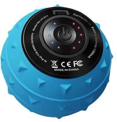 Trainingsmassageball Kompaktes, Hautfreundliches Tiefengewebs-Massiergerät | Handroller Für Entspannung Und Fitness-Workouts Elektrischer Fitness-Roller für die Schulter, den Nacken, den Rücken un