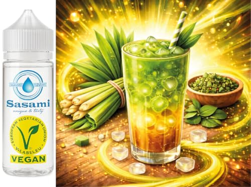 Pandan Té Helado de Hierba de Limón Aroma Concentrado - Vegano - Sasami - 100ml