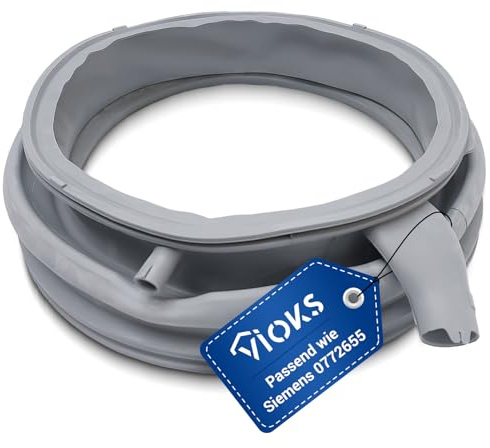 VIOKS Türmanschette Ersatz für Bosch Siеmens 772655 00772655 Türdichtung Gummi Türgummi Dichtung Faltenbalg für iQ700 iQ790 iQ800 iQ890 Logixx VarioPerfect iSensoric Frontlader Waschmaschine Tür
