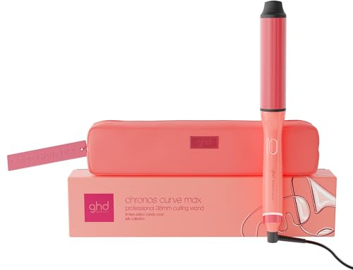 ghd Chronos Curve Max Wand Edición Limitada Jelly Rizador Profesional de 38 mm - Para Ondas Suaves y Duraderas - Ideal para Cabellos Largos y Muy Largos (Enchufe Europeo)