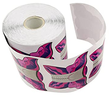 FRCOLOR Cartine Per Ricostruzione Unghie Estese 100 Pezzi Con Numeri Guida Strumento Per Unghie Gel Uv Accessori Nail Art Professionale E Uso Domestico