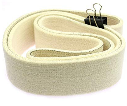 Wzrx7 - shop 1piece Wool Felt Sanding Belt 762/1220/1600/1829/2000 x 25/50mm for Stainless Steel Pipe Mirror Polish (Size : 740 x 40mm)
