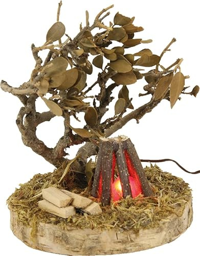 dekoprojekt Krippenzubehör Lagerfeuer
