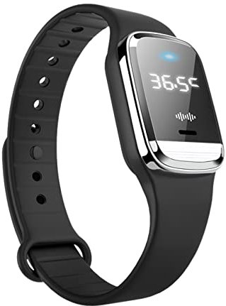 Andoer Orologio Repellente per zanzare ad ultrasuoni, per misurazione della Temperatura, Cinturini Deet Free Bug Repellent Band Riutilizzabile