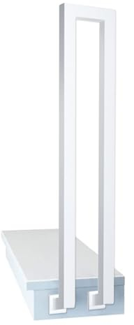 FUYAO U-Shaped Grab Bar For Steps - Handrail Post For Outdoor Loft, Garden And Porch - Wrought Iron Railing - Side Mounted