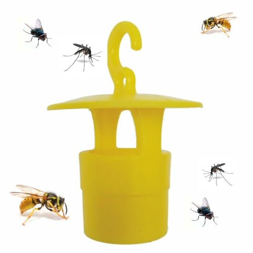 N°50 Trappole bio per insetti: frutteti orti uliveti Vespe Calabroni Mosca dell'Ulivo Drossophila Popilya Japonica Cimice Asiatica