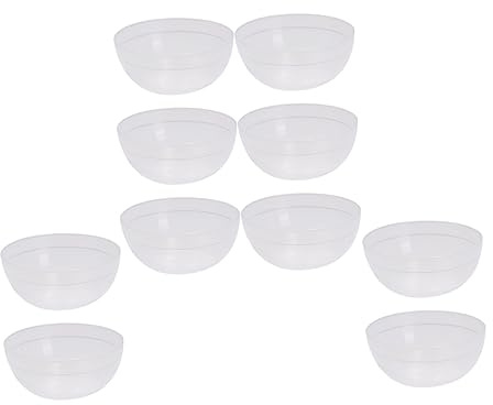 DECORNIJIA 30stücke Pvc Gesichtsmaske Mischschale Diy Schüssel Für Maskenherstellung Salon Schale Beauty Supply Schüssel Messschale