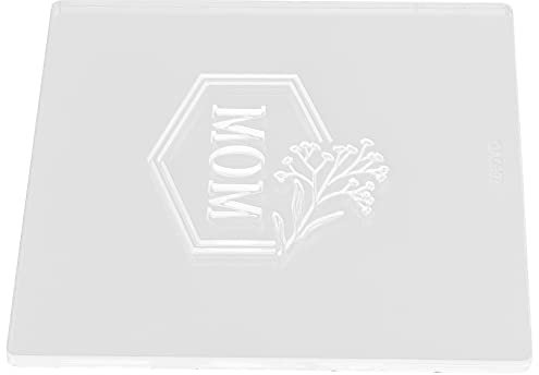 Cabilock Mother's Day Cookie Stamp Fondant Baking Tool for Cupcake Cookie and Biscuit Decoration Create Beautiful Patterns for Celebrations and Special Occasions