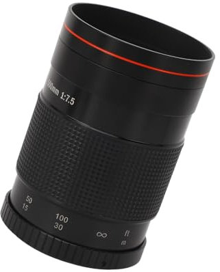 Qukaim Téléobjectif miroir F7.5 500 mm - Mise au point manuelle avec filtre et bague d'adaptation pour appareil photo AF Mount - Design compact pour la photographie de la faune sauvage