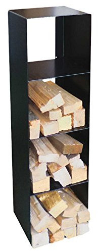 Brennstoffregal FELDKIRCH Holzregal Regal Holz Brennholz Brennstoff Feuerholzregal