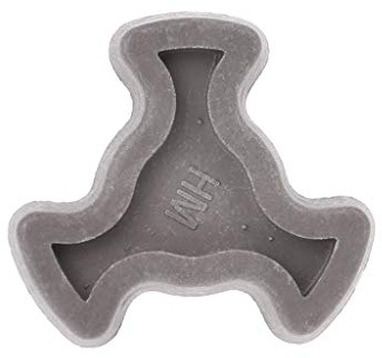 ruiruiNIE 2Pieces 17mm Microwave Oven Turntable Roller Guide Support Coupler Tray Shaft