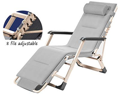 N / A Tragbarer Strandkorb, Atmungsaktiver Klappbarer Freizeitstuhl Mit Schwerelosigkeit Für Camping Im Innenpool Mit Einem Gewicht Von 200 Kg(Color:grau B.)