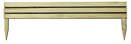Forest Garden Slatted Edging - 1.2m - Pack of 3