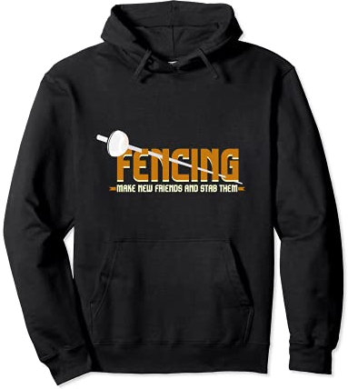 Fechten I Fechtsport I Degen I Fechter I Fechten Pullover Hoodie