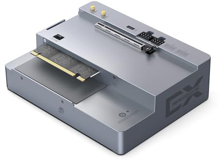 Beelink External Pro GPU Docking Station: PCle×16 Slots (PCle5.0×8), Dual PCle5.0×8 Chips, Supports GTi14 185H/155H, GTi13/GTi12, RTX40/50, RX9000 Series