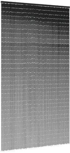 vidaXL Insekten-Türvorhang Dunkelgrau 120x220 cm Bambus, Fliegenvorhang, Tür Fliegengitter, Perlenfliegenvorhang, Fliegengitter, Bambusvorhang