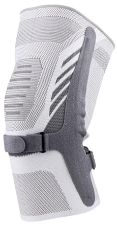 YANANZI Knee Pads Sports Knee Pads for Gym Men Women Pressurized Elastic Knee Support Fitness Volleyball Compression Kneepad Knee Support(1 PC Gray,L)
