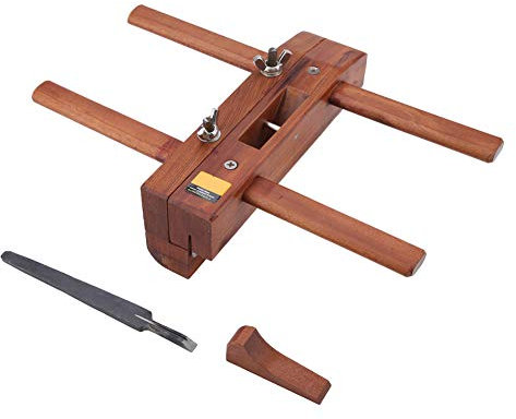 ANKROYU Pialla per piccole porte in legno, Pialle a mano per legno, Pialla a mano per lavorazione del legno a doppio manico, Pialla a mano universale da banco, Porte per pialla in