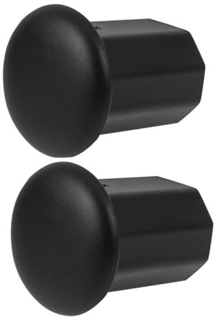 Supvox 2 Stück Hockeyschläger Endkappen Aus Thermoplastischem Elastomer Achteckiges Design Verschleißfest Griff Und Endschutz Für Verbesserten Halt Kompatibel Für Feld Und Eishockeyschläger