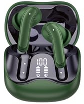 DUCOCUB Air1 Pro Cuffie Bluetooth Cancellazione Rumore Attiva con Modalità Multiple, Hi-Res Audio, EQ personalizado vía App, Pure Bass Sound, 49H, Cuffie Wireless, Connessione Multipunto, Verde