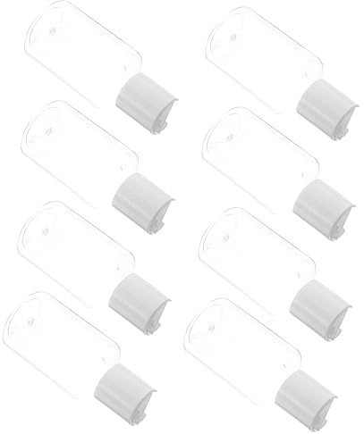 ERINGOGO 15pezzi Flaconi Da Viaggio Ricaricabili Da Contenitori Per Cosmetici in Plastica Flaconi Pressione Per Shampoo Crema Lozione Per Viaggi Sport e Attività All Aperto Facilmente Ripon