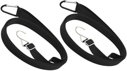 Cabilock 2pcs Car Cover Windproof Straps Elastic Rope Protective Fixing Wind Protector Straps for Outdoor Use