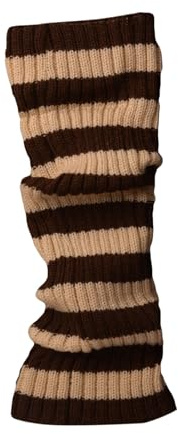 Legwarmer Damen Knielange Y2k Wadenwärmer Eiskunstlauf Weiche Beinstulpen Beinwärmer Kawaii Gestrickte 80er Jahre Legwarmers Karneval Winter Fußstulpen Bunt Stiefelstulpen Hippie Stulpensocken