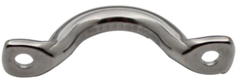 Bimini Pad Eye, Bimini Boat Top Pad Eye | Multifunktionella rostfria stålremmar knyter ner kajak, däcköglor, takväggmontering U-
