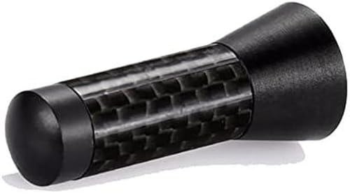 Kacepar Car Radio Aerial Antenna Small Short AM/FM Aerial Accessories Compatible with Most vehicles equipped with screw-in radio antennas Black