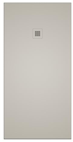PLATO DE DUCHA RESINA AZ SLATE - Extraplano - Válvula y rejilla lacada incluidas - Clase C3 (Pergamon (RAL 1013))