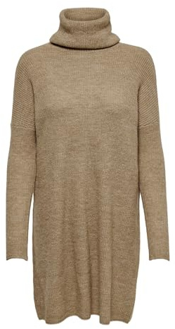 ONLY dam Onljana L/S Cowlnck Dress Wool Knt Noos Tröja