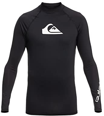 Quiksilver - All Time Rashguard Surf Tee für Männer - Anthracite - M