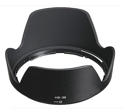 HB-39 PARALUCE compatibile con obiettivo NIKON AF-S DX NIKKOR 16-85mm f/3.5-5.6G ED VR - AF-S DX NIKKOR 18-300 mm f/3.5-6.3G ED VR - LENS HOOD parasole petalo protezione tappo