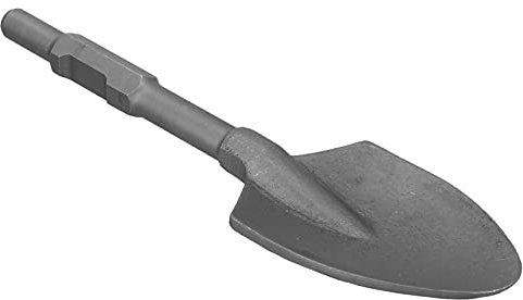 Bêche en argile, outil de creusement de taille standard résistant à l'usure, mèche de pelle durable avec tige de 1-1/8 po pour marteaux électriques