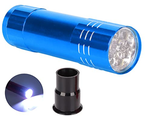 Yuecoom Eiertester LED Cool Light,Eierkandler Lampe Inkubator für Enteneier Gänseeier Kranicheier Wachteleier,Inkubatoren für Geflügeleier Schierlampe für Hühnereier Led-Eiertester(Blau)