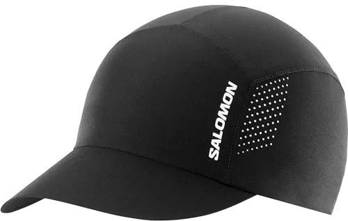 Salomon Cross Compact Casquette Unisexe, Trail Running Randonnée Vélo Légèreté et compressibilité, Transfert d’humiditéatière recyclée, Taille Unique