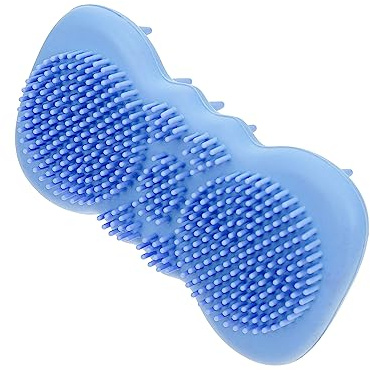 Healeved 3stücke Doppelseitige Silikon-badew Bürste Praktische Massagebürste Für Haarwäsche Und Körperpflege Für Sanftes Peeling Und Reinigung Geeignet Für Empfindliche Haut