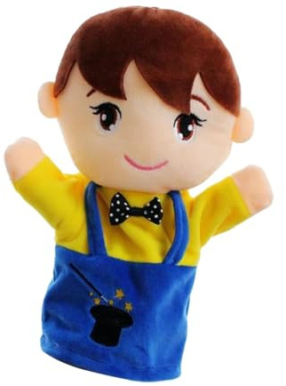Marionnettes à main avec bouche mobile, Marionnettes à la main | Peluche tendre avec bouche fonctionnelle - Améliore la communication Marionnettes en peluche pour spectacles théâtrales, anniversaires