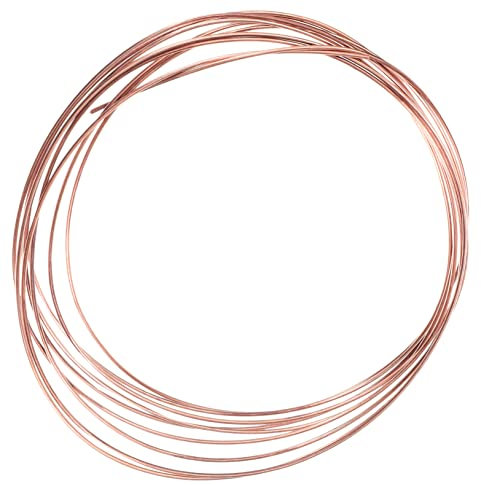 ULDIGI Kupferdraht Blanker Kupferdraht Zum Basteln Schmuckherstellung Für Diy Crafts Making Ornamentdraht Und Perlendraht