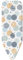 Minky Supersize Smart Fit Ironing Board Cover XL – Fits Extra Large Ironing Boards 145 x 54 cm | Thick Felt Padding | Durable Elastic Fit | Iron Board Cover | Machine Washable | UK Made