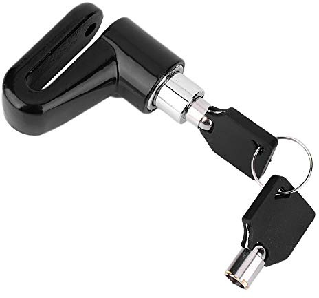 Disco di Blocco del Freno a Servizio Pesante, Blocco di Sicurezza in Metallo Portatile, Antifurto Ad Alta Sicurezza per Moto e Bici