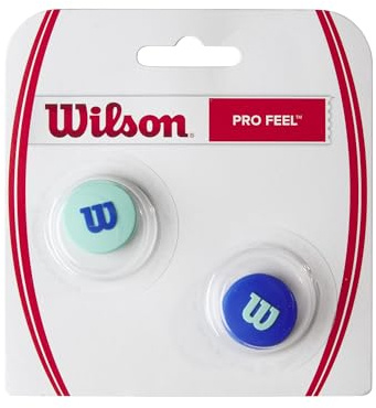 Wilson Ultra Pro Feel Dampener 2 Pack, Ultra Pro Feel Dampener, Minimised Shock, Balanced Vibrations, Comfortable Hold, Easy Setup, Stylish Design