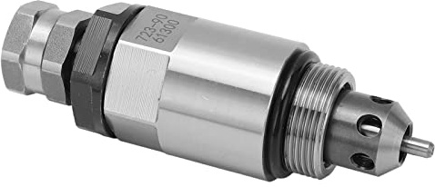 Valve de rechange pour pelle Komatsu - Construction en acier à haute résistance - Découpe précise pour un ajustement sûr - Utilisation polyvalente pour appareil lourd, durable