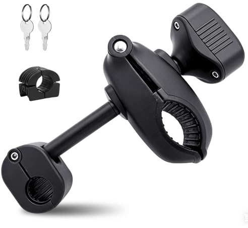 Rahmenhalter, Fahrradhalterung Bike Holder Fahrradträger Fahrradhalter Befestigung Klemme Reisemobil Rad, abschließbar, für U-Bügelrohr