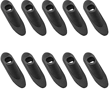 10Pcs Bike Wire Tube Clamp Frame Inner Embedded Brake Shifter Line Pipe Tube Buckle Cycling Single Hole Wire Tube Holder Bike Cable Tube Clamp Grommets Frame Brake Cable Buckles Clip Holder