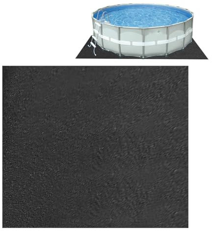 Ground Pool Liner, Ground Pool Underlay, Under-Pool Padding, Liner Pad - Under the Pool Pad, Swimming Pool Film, Pool Floor Cloth for Puncture Prevention and Extending the