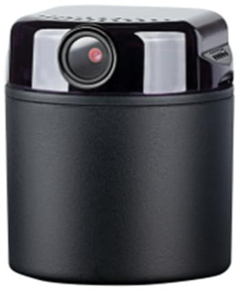 Ohulelks Caméra Domestique sans Fil 1080p Mini Caméra Rotative à 360 Degrés avec Vision Nocturne Objectif Grand Angle 140 Degrés Enregistreur Webcam