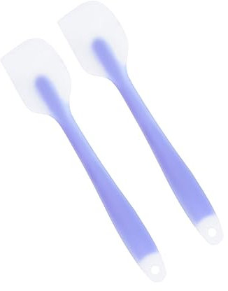 Ciieeo Spatola in Silicone 2pezzi Spatola Cucina Antiaderente per Impastare e Mescolare Gelato Strumenti da Cucina per Pasticceria